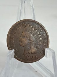 1901 Indian Head Cent