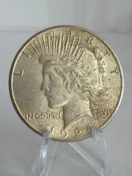 1924-S Silver Peace Dollar