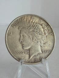 1924 Silver Peace Dollar