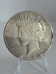 1923-S Silver Peace Dollar