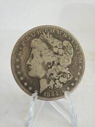 1884 Morgan Silver Dollar