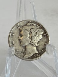1944 Mercury Dime