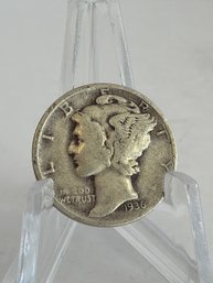 1936 Mercury Dime