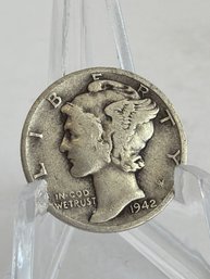 1942-D Mercury Dime