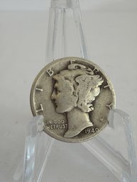 1940 Mercury Dime