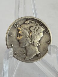 1937-S Mercury Dime
