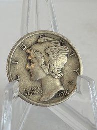 1916 Mercury Dime