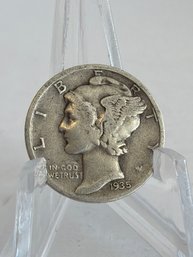 1935 Mercury Dime