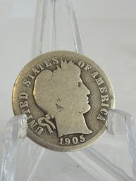 1905 Barber Dime