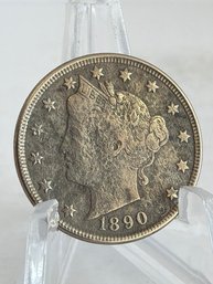 1890 Liberty Head V Nickel