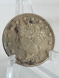 1884 Liberty Head V Nickel
