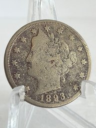 1893 Liberty Head V Nickel