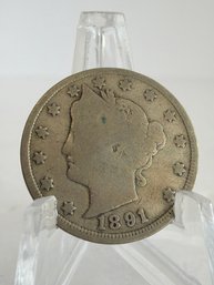 1891 Liberty Head V Nickel