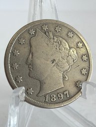 1897 Liberty Head V Nickel