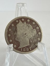 1887 Liberty Head V Nickel