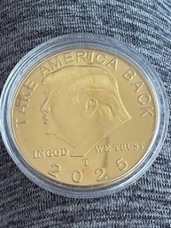 2025-T Donald Trump Gold Comm. Coin
