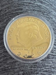 2025-T Donald Trump Gold Comm. Coin