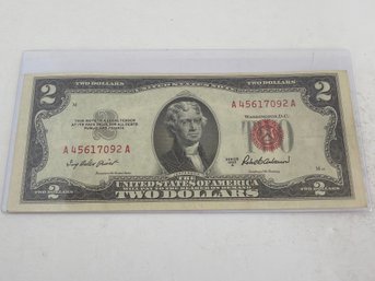 1953-A $2 Red Seal
