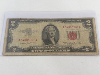 1953-B $2 Red Seal
