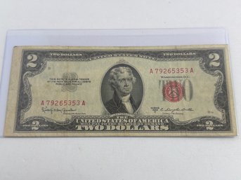 1953-C $2 Red Seal