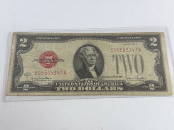 1928-G $2 Red Seal