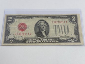1928-G $2 Red Seal