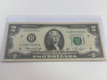 1976 $2 Bill