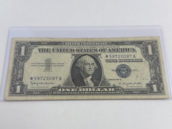1957-B $1 Silver Certificate