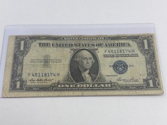 1935-E $1 Silver Certificate
