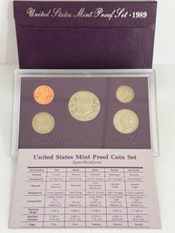 1989 U.S. Mint Proof Set