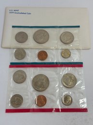 1979 U.S. Mint Uncirculated Coin Set