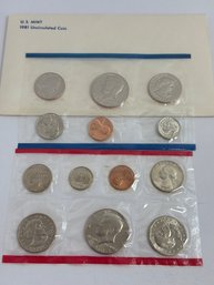 1981 U.S. Mint Uncirculated Coin Set