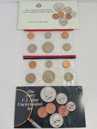 1989 U.S. Mint Uncirculated Coin Set