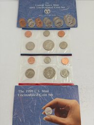 1991 U.S. Mint Uncirculated Coin Set