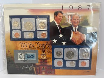 1987 U.S. Mint Uncirculated Coin Set