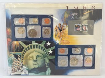 1986 U.S. Mint Uncirculated Coin Set