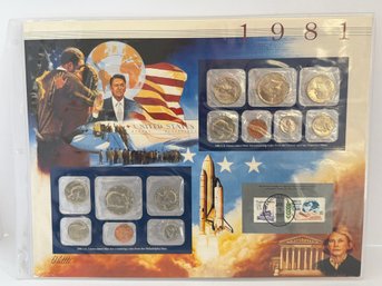 1981 U.S. Mint Uncirculated Coin Set