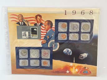 1968 U.S. Mint Uncirculated Coin Set