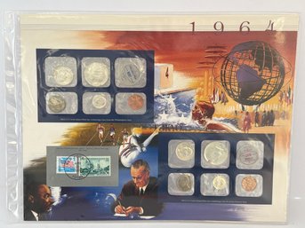 1964 U.S. Mint Uncirculated Coin Set