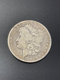 1882 Morgan Silver Dollar