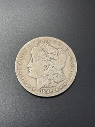 1889 O Morgan Silver Dollar