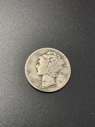 1937 Mercury Dime