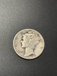 1945 Mercury Dime