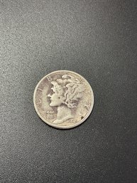 1945 Mercury Dime