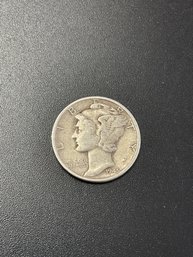 1945 Mercury Dime