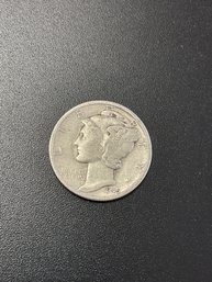 1945 D Mercury Dime