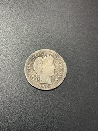 1899 Barber Dime