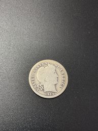 1914 Barber Dime