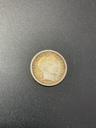 1914 Barber Dime