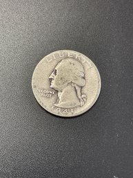 1941 Silver Washington Quarter